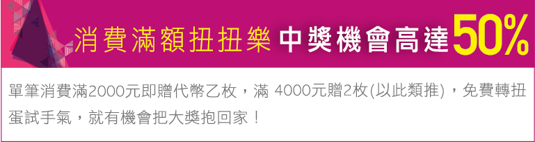 消費滿額扭扭樂