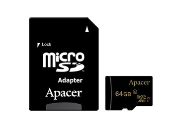 APACER microSD U-1 64G記憶卡