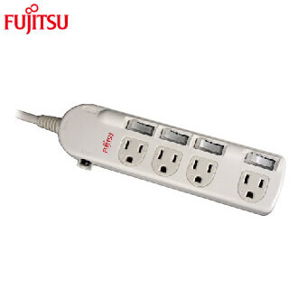 富士通4切4座電源延長線